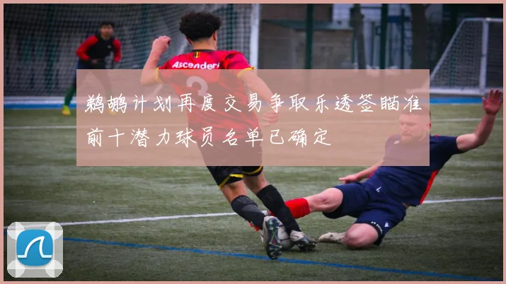 鹈鹕计划再度交易争取乐透签瞄准前十潜力球员名单已确定